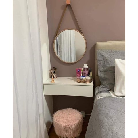 Penteadeira Suspensa Gaveta com Divisória 60cm