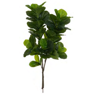 Planta Árvore Artificial Ficus Lyrata Real Toque X72 Verde 1,2m