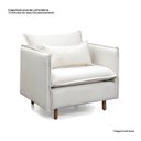 Ver imagem 4 de Capas Poltrona Sôma CabeCasa MadeiraOriginals Bege/Marrom