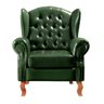 Poltrona Chesterfield Imperador Botonê Vintage - 1