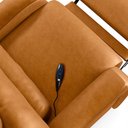 Ver imagem 7 de Poltrona do Papai Sala de Cinema Reclinável Kylie Controle Power Elétrico PU Caramelo G23 Gran Belo 