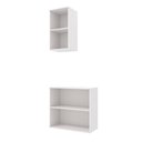 Ver imagem 3 de Conjunto para Banheiro com Aéreo Kappesberg Celeste 2 Peças Branco 80cm