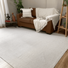 Tapete para Sala e Quarto 2,00 X 3,00m Antiderrapante Cru Marrom Artesanal 100% Algodão Rústico - 2