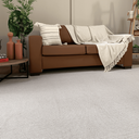 Ver imagem 1 de Tapete para Sala e Quarto 2,00 X 3,00m Antiderrapante Cru Marrom Artesanal 100% Algodão Rústico