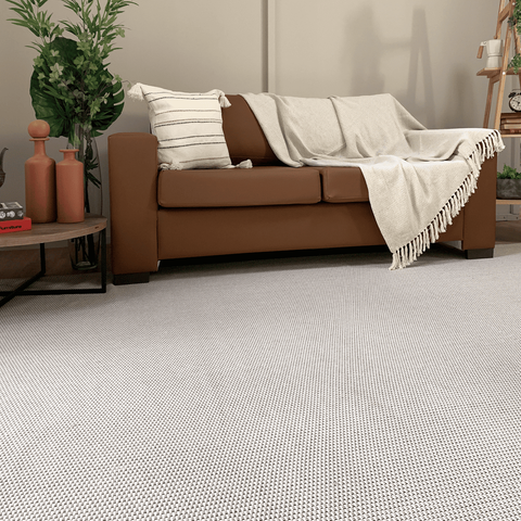 Tapete para Sala e Quarto 2,00 X 3,00m Antiderrapante Cru Marrom Artesanal 100% Algodão Rústico