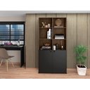 Ver imagem 1 de Estante para Livros 2 Portas Office Castani Hungria Bela Casa