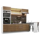 Ver imagem 3 de Armário de Cozinha Completa 315cm Branco/Rustic Glamy Madesa 01