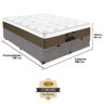 Cama Box Baú Colchão Ortopedic Queen 158x198 King Star - 4