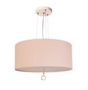 Ver imagem 1 de Lustre Pendente Com Cristal Cúpula Rosa 30x15 2E27