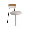 Ver imagem 2 de Kit 4 Cadeiras para Sala de Jantar e Cozinha Melissa em Aço Carbono