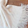 Manta Decorativa Texturizada Cor:Off White - 5