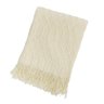 Manta Decorativa Texturizada Cor:Off White - 3