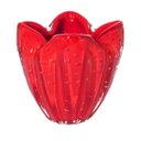 Ver imagem 1 de Cachepot Decoração Cristal Murano Vermelho Intenso Pp