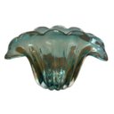 Ver imagem 2 de Vaso Tipo Murano de Vidro Azul g 18 x 15cm | Casa Del Grande