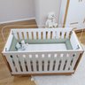 Quarto de Bebê Completo 100% MDF com Cômoda Berço e Guarda Roupa 1 MDF Nina - 19