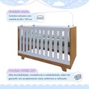 Ver imagem 6 de Quarto de Bebê Completo 100% MDF Cômoda Berço e Guarda Roupa Nina