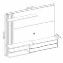 Ver imagem 5 de Painel para Tv Nt1355 - Off White / Freijó - Notável