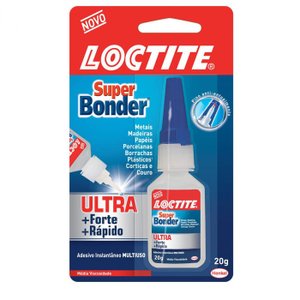 Super Bonder Ultra Loctite 20G Pino Anti-entupimento Média Viscosidade