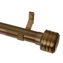 Ver imagem 2 de Kit Varão de Cortina Madrid 19mm 2,00m (Glacial Repuxada) Couselo