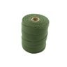 Rolo De Corda Trançada Em Polipropileno No Fio 2,5mm - 1kg:Verde escuro - 2