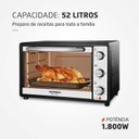 Ver imagem 3 de Forno Elétrico 52l Grand Family Ii 1800 127v Fr-52 Mondial