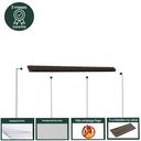 Ver imagem 6 de Emenda Rígida PVC Perfil H 8mmx4,5cmx3m 5 UN Zapinplast - Mogno