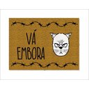 Ver imagem 2 de Tapete Capacho Vá Embora Gato