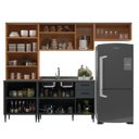 Ver imagem 2 de Cozinha Modulada 4 Peças 10 Portas e 2 Gavetas Bárbara 