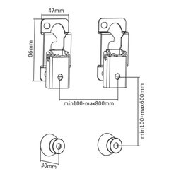 Suporte de Parede para Tv/monitor de 13 até 70 Preto - 5