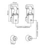 Suporte de Parede para Tv/monitor de 13 até 70 Preto - 5