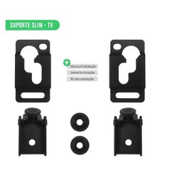 Suporte de Parede para Tv/monitor de 13 até 70 Preto - 2