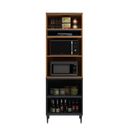 Ver imagem 4 de Cozinha Modulada 5 Peças 11 Portas e 2 Gavetas Bárbara 