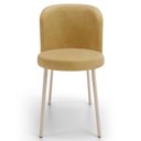 Ver imagem 3 de Kit 5 Cadeiras Sala de Jantar Estofada Gavi Arena L02 Couríssimo Fendi - Lyam Decor
