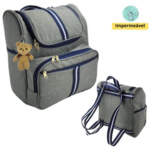Mochila Bebê Infantil Maternidade 2 em 1 Luxo Mz