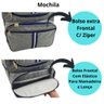 Mochila Bebê Infantil Maternidade 2 em 1 Luxo Mz - 4
