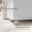 Ver imagem 6 de Baú Banco em MDF/MDP 135x44,5x38,5cm Luca Branco