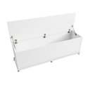 Ver imagem 3 de Baú Banco em MDF/MDP 135x44,5x38,5cm Luca