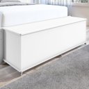 Ver imagem 4 de Baú Banco em MDF/MDP 135x44,5x38,5cm Luca