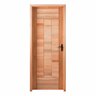 Kit Porta Pronta Maciça 214x87cm Eucalipto Esquerda Pm97 Cruzeiro Portas - 2