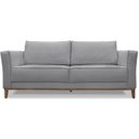 Ver imagem 7 de Sofa Balli 2 Lugares 190cm Pes Madeira Linho 222 Cinza Ezz