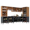 Ver imagem 2 de Cozinha Modulada 8 Peças 18 Portas e 2 Gavetas Bárbara