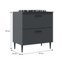 Ver imagem 6 de Cozinha Modulada 8 Peças 18 Portas e 2 Gavetas Bárbara