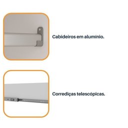 Quarto Completo Guarda Roupa 3 Portas Cama Casal e Mesa de Cabeceira 3 Gavetas Chicago  - 14