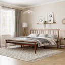 Ver imagem 1 de Cama King em Aço Begônia CabeCasa MadeiraOriginals