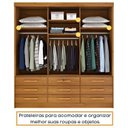 Ver mais imagens de Quarto Completo Roupeiro 3 Portas, Cama Casal e Mesa de Cabeceira Chicago Cinamomo