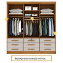 Ver mais imagens de Quarto Completo Roupeiro 3 Portas, Cama Casal e Mesa de Cabeceira Chicago