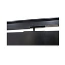 Ver imagem 2 de Porta de Alumínio Pivotante Com Puxador Lado Direito 210x90cm Preto Allo Esquadrias