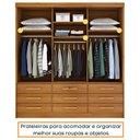 Ver imagem 4 de Quarto Completo Roupeiro 3 Portas, Cama Casal e Mesa de Cabeceira Chicago