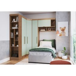 Guarda Roupa Modulado 5 Peças Infinity - 1 Guarda Roupa Modulado 5 Peças Infinity - 1