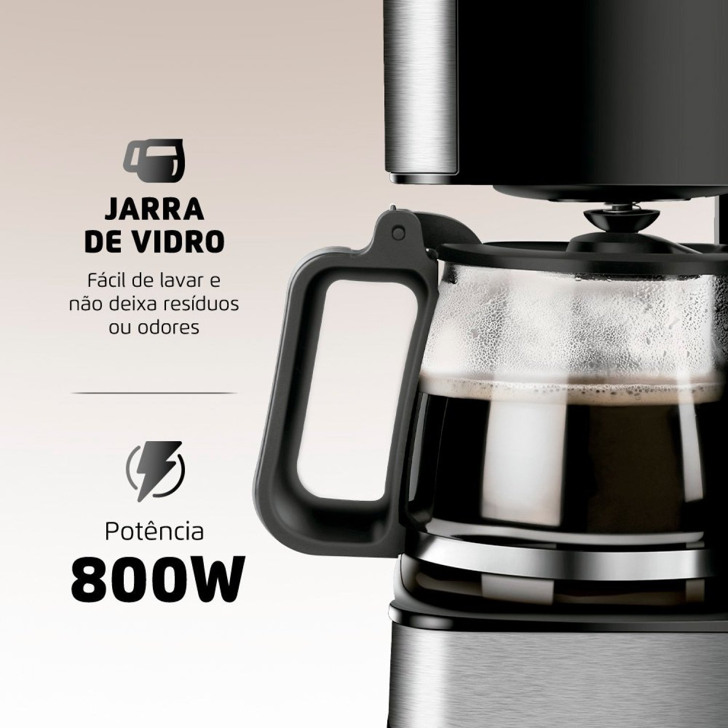 Cafeteira Elétrica Dolce Arome 800w 127v C-44-32x-si Mondial - 7